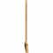 Ekena Millwork Eugene Smooth Timber Gable Bracket, Western Red Cedar, 96"W x 44"H x 1 1/2"D x 5 1/2"F, 11/12 Pitch GBW096X44X0206EUG00SWR - alternate 5